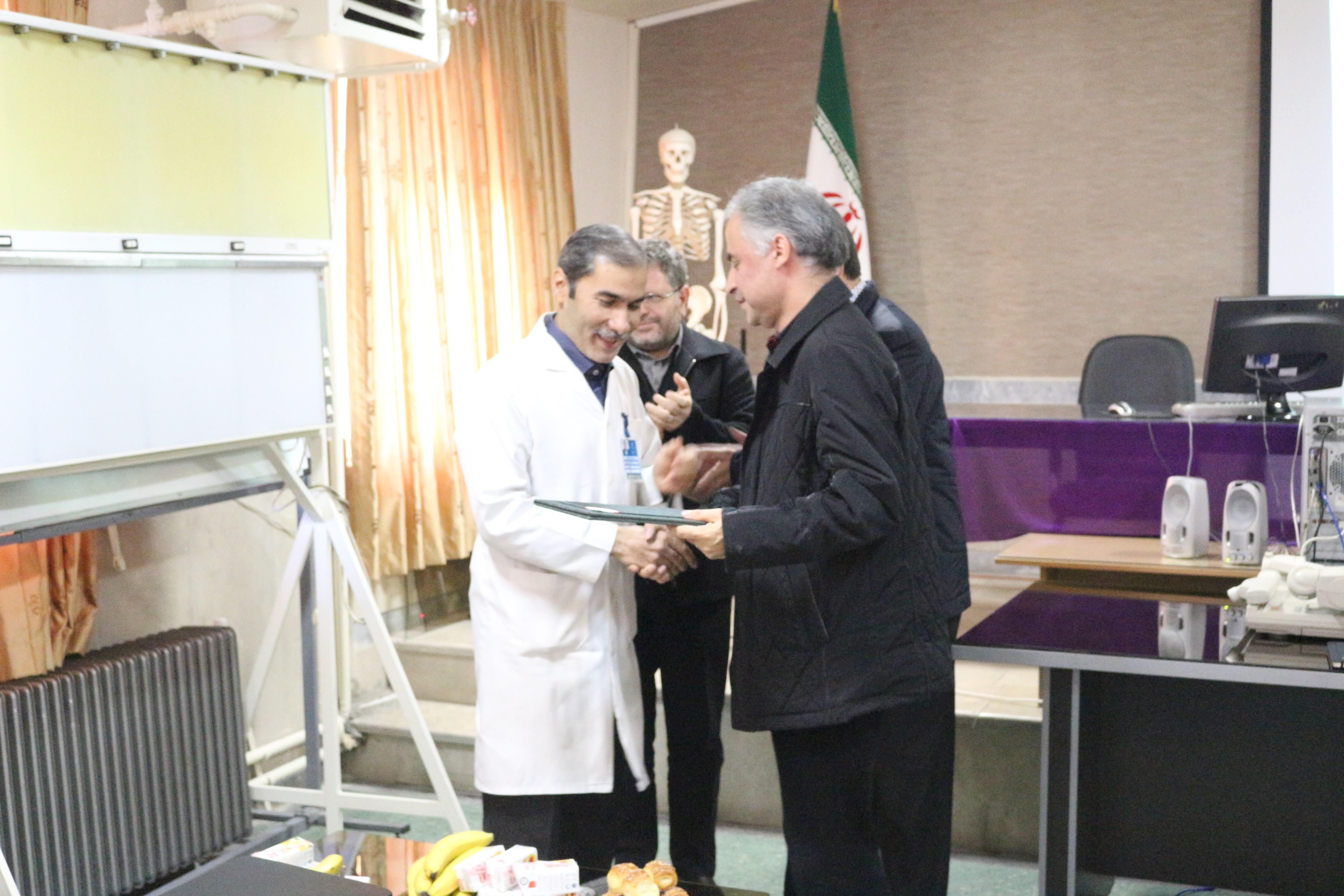 جلسه تودیع و معارفه ریاست مرکز آموزشی درمانی شهدای تبریز برگزار گردید.