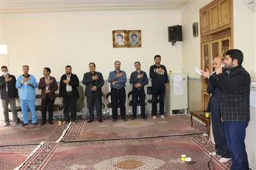 مراسم عزاداری اربعین حسینی در مرکز آموزشی و درمانی شهداء تبریز