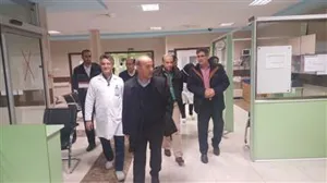 دیدار رییس محترم دانشگاه ومعاون محترم درمان ومسئولین بیمارستان با پرستاران در اولین روز هفته پرستار