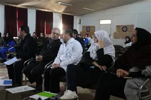*- برگزاری کارگاه آموزشی یک روزه برای کادر خدمات رسمی ، شرکتی و کمک بهیاران شرکتی 