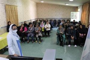 برگزاری کلاس آموزشی با عنوان سبک زندگی سالم
