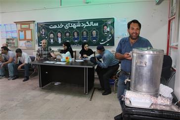 برپایی ایستگاه سلامت و صلواتی