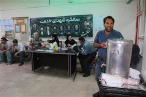 برپایی ایستگاه سلامت و صلواتی