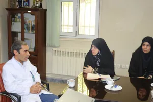 بازدید دکتر ساعی
