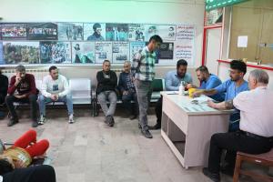 برپایی ایستگاه سلامت سنجش و پایش فشار و قند خون