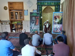پیام رئیس مرکز آموزشی درمانی شهداء بمناسبت فرارسیدن عید فرخنده غدیرخم و سخنرانی با محوریت تبیین جایگاه ولایت در اندیشه اسلامی