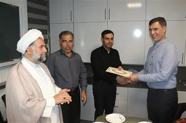 تجلیل از مسئول و پرسنل حراست